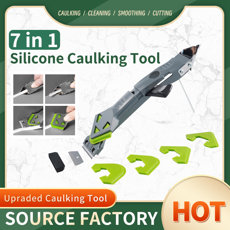 JH6175--7 IN 1 SILICONE CAULKING TOOL